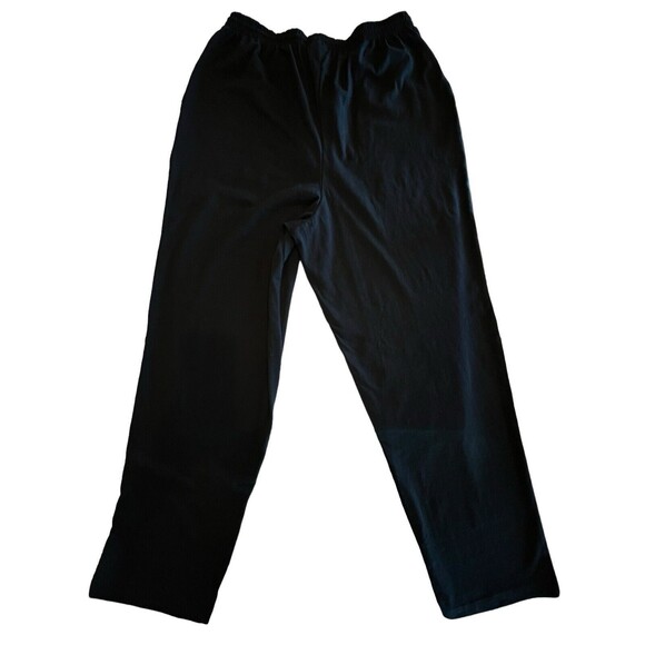 Blair Womens Black Drawstring Sweatpants Size Large - Picture 2 of 7